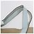 Borsa Tote PRADA in tela beige e blu chiaro Auth bs29888 - vista 8