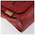 Chloé Borsa a Spalla in Pelle Chloe Chain Ray Rossa Oro Auth BA6596 Rosso D'oro - vista 14