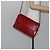 Chloé Borsa a Spalla in Pelle Chloe Chain Ray Rossa Oro Auth BA6596 Rosso D'oro - vista 22