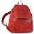 BALENCIAGA Rucksack aus Wildleder rot silber authentisch bs29626