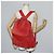 BALENCIAGA Rucksack aus Wildleder rot silber authentisch bs29626 - Ansicht 25