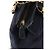 Borsa a mano Vala in tela 2 in 1 Salvatore Ferragamo Blu Navy Oro Auth BA6589 - vista 10