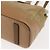 PRADA Schultertasche Nylon Leder Khaki Silber Authentisch bs30008 - Ansicht 14