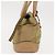 PRADA Schultertasche Nylon Leder Khaki Silber Authentisch bs30008 - Ansicht 4