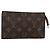 LOUIS VUITTON Monogram Bucket PM Accessory Pouch LV Auth 145050
