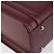 Burberry Bolso de mano de cuero Burdeos Plata Auth sw1572 - vista 11
