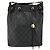 Borsa a Spalla Gucci GG Supreme Web Sherry Line PVC Nera 164 02 034 Auth 143578 Nero Rosso - vista 2