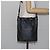 Borsa a Spalla Gucci GG Supreme Web Sherry Line PVC Nera 164 02 034 Auth 143578 Nero Rosso - vista 22