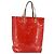 LOUIS VUITTON Monogram Vernis Reade MM Borsa a Mano Rossa M91086 LV Auth 144441 Rosso