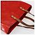 LOUIS VUITTON Monogram Vernis Reade MM Borsa a Mano Rossa M91086 LV Auth 144441 Rosso - vista 6