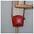 Hermès HERMES Borsa a Spalla Jockey Pelle Rossa Oro Auth bs30207 Rosso D'oro - vista 19