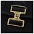 Borsa a Spalla in Tela Trotter Christian Dior Nero Oro Auth SW1717 - vista 14