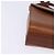Autre Marque Borsa a Spalla Burberrys Nova Check in Pelle Marrone Oro Auth bs30266 D'oro - vista 10