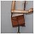 Autre Marque Borsa a Spalla Burberrys Nova Check in Pelle Marrone Oro Auth bs30266 D'oro - vista 21