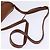 Autre Marque Borsa a Spalla Burberrys Nova Check in Pelle Marrone Oro Auth bs30266 D'oro - vista 7