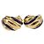 Orecchini Christian Dior in metallo dorato Auth bs30303
