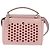 FENDI Dot Com Handtasche aus Leder 2-in-1 Rosa Silber Authentisch bs30098 Pink - Ansicht 2