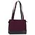 Chanel Borsa Tote in Cotone Viola Nera CC Auth bs30089 Nero Porpora