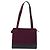 Chanel Borsa Tote in Cotone Viola Nera CC Auth bs30089 Nero Porpora - vista 2