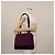 Chanel Borsa Tote in Cotone Viola Nera CC Auth bs30089 Nero Porpora - vista 22
