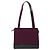 Chanel Borsa Tote in Cotone Viola Nera CC Auth bs30089 Nero Porpora - vista 3