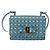 Borsa a Spalla Salvatore Ferragamo Vala Smalto Blu Oro Auth bs30122 D'oro - vista 2