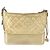 Borsa a Spalla CHANEL Pelle Oro Argento CC Auth 146160 D'oro - vista 3
