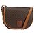 Céline Borsa a Spalla in Tela Macadam CELINE in Pelle PVC Marrone Oro Auth ep11291 D'oro