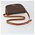 Céline Borsa a Spalla in Tela Macadam CELINE in Pelle PVC Marrone Oro Auth ep11291 D'oro - vista 7