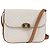 Céline Borsa a spalla in tela Macadam CELINE in pelle PVC bianca e oro Auth 146823 Bianco D'oro