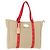 LOUIS VUITTON Borsa Tote Antigua Hippo GM Beige Rosso M40032 LV Auth BA7007