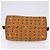 Borsa Boston MCM Logogram Vicetos in pelle PVC marrone e oro Auth gh901 D'oro - vista 5