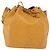 Noe LOUIS VUITTON Borsa a Spalla Petit Noé Epi Gialla M44109 LV Auth 144154 Giallo - vista 13