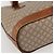 Céline CELINE Macadam Canvas Tote Bag PVC Beige Gold Auth 143582 Golden - Ansicht 14