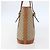 Céline CELINE Macadam Canvas Tote Bag PVC Beige Gold Auth 143582 Golden - Ansicht 4