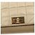 CHANEL Borsa a Spalla Choco Bar in Pelle con Catena Dorata CC Auth 145942 D'oro - vista 9