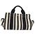 Hermès HERMES Cannes PM Borsa a Mano Tela Bianca Nera Auth hk3009 Nero Bianco - vista 2