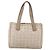 CHANEL Nuova Borsa Tote da Viaggio Nylon Beige Oro CC Auth 145082 D'oro - vista 13