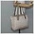 CHANEL Nuova Borsa Tote da Viaggio Nylon Beige Oro CC Auth 145082 D'oro - vista 22