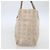 CHANEL Nuova Borsa Tote da Viaggio Nylon Beige Oro CC Auth 145082 D'oro - vista 3