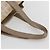 CHANEL Nuova Borsa Tote da Viaggio Nylon Beige Oro CC Auth 145082 D'oro - vista 7