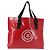 CHANEL Bolsa Tote Impermeable de Vinilo Roja CC Auth mr1520