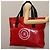 CHANEL Bolsa Tote Impermeable de Vinilo Roja CC Auth mr1520 - vista 17