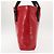 CHANEL Bolsa Tote Impermeable de Vinilo Roja CC Auth mr1520 - vista 4