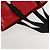 CHANEL Bolsa Tote Impermeable de Vinilo Roja CC Auth mr1520 - vista 6