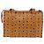 Borsa tote MCM Logogram Vicetos in pelle PVC marrone e oro Auth gh881 D'oro - vista 2
