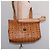 Borsa tote MCM Logogram Vicetos in pelle PVC marrone e oro Auth gh881 D'oro - vista 20