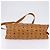 Borsa tote MCM Logogram Vicetos in pelle PVC marrone e oro Auth gh881 D'oro - vista 5