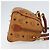 Borsa Boston MCM Logogram Vicetos in pelle PVC 2 in 1 marrone oro Auth gh1077 D'oro - vista 4