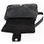 Borsa a Spalla Vala in Pelle Nera e Argento di Salvatore Ferragamo Auth gh1115 Nero - vista 15